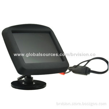 Rear-view System 3.5-inch Digital LCD Monitor with 250cdm Brightness and High-resolution Video